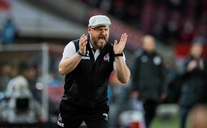 Ist mit der Saison des 1. FC Köln rundum zufrieden: Trainer Steffen Baumgart.