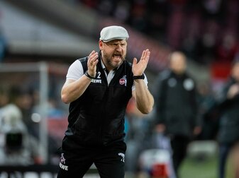Ist mit der Saison des 1. FC Köln rundum zufrieden: Trainer Steffen Baumgart. Ist mit der Saison des 1. FC Köln rundum zufrieden: Trainer Steffen Baumgart.
