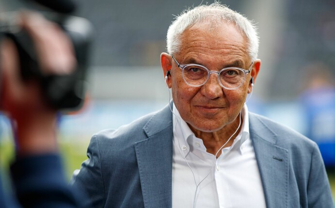 Muss gegen Dortmund eventuell auf mehrere Abwehrspieler verzichten: Hertha-Trainer Felix Magath.