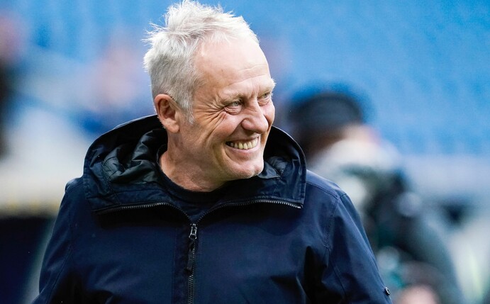 Freiburgs Trainer Christian Streich möchte mit einem «positiven Gefühl» in das anstehende Pokal-Finale gehen.