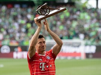 War es ein Abschied? Bayerns Robert Lewandowski könnte bald ein anderes Trikot tragen. War es ein Abschied? Bayerns Robert Lewandowski könnte bald ein anderes Trikot tragen.