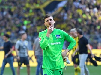 Hertha bangt um Einsatz von Torwart Lotka Hertha bangt um Einsatz von Torwart Lotka