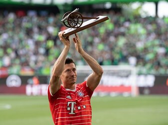 War es ein Abschied? Bayerns Robert Lewandowski könnte bald ein anderes Trikot tragen. War es ein Abschied? Bayerns Robert Lewandowski könnte bald ein anderes Trikot tragen.