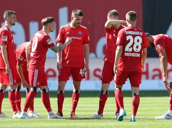 Der Hamburger SV hat Hoffnungen auf den Aufstieg. Der Hamburger SV hat Hoffnungen auf den Aufstieg.