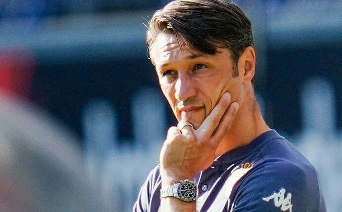 Trainer Niko Kovac wurde mit Frankfurt Pokalsieger.