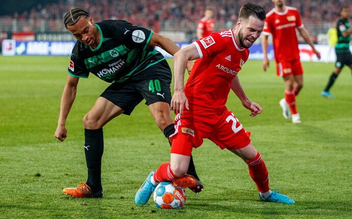 Jamie Leweling soll aus Fürth nach Berlin-Köpenick wechseln.