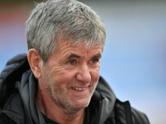 Trainierte die Frankfurter Eintracht von 2004 bis 2009: Trainer Friedhelm Funkel. Trainierte die Frankfurter Eintracht von 2004 bis 2009: Trainer Friedhelm Funkel.
