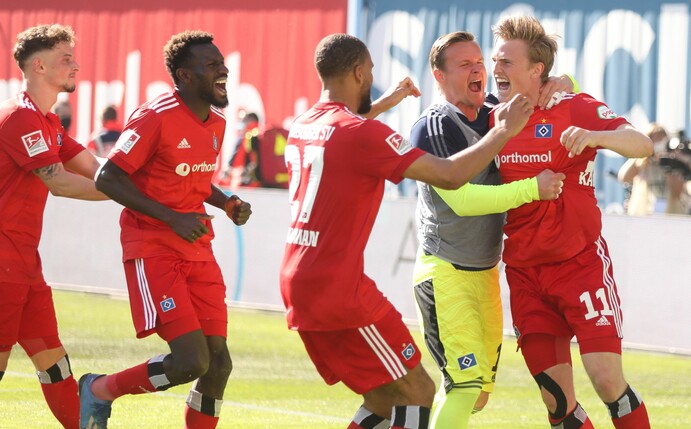Der HSV darf noch vom Aufstieg träumen.