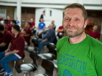 Freut sich über den Bremer Aufstieg: Ex-Werder-Profi Uli Borowka. Freut sich über den Bremer Aufstieg: Ex-Werder-Profi Uli Borowka.