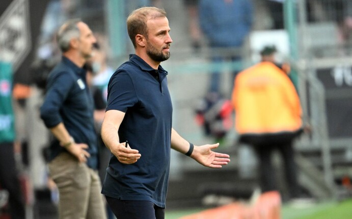 Steht bei 1899 Hoffenheim vor dem Aus: Trainer  Sebastian Hoeneß.