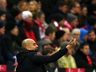 Pep Guardiola warnt vor einem «komplett anderem BVB». Foto: Karl-Heinz Hofmann Pep Guardiola warnt vor einem «komplett anderem BVB». Foto: Karl-Heinz Hofmann