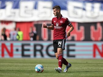 Tom Krauß machte in der abgelaufenen Saison als Leihspieler in Nürnberg auf sich aufmerksam. Tom Krauß machte in der abgelaufenen Saison als Leihspieler in Nürnberg auf sich aufmerksam.