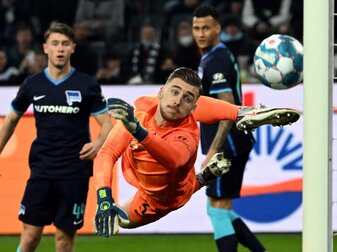 Fehlt Hertha BSC im ersten Relegationsspiel gegen den HSV: HSV-Keeper Marcel Lotka. Fehlt Hertha BSC im ersten Relegationsspiel gegen den HSV: HSV-Keeper Marcel Lotka.