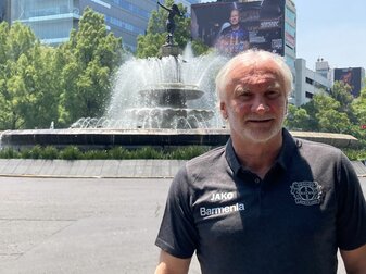 Schließt eine Rolle als TV-Experte nicht aus: Rudi Völler. Schließt eine Rolle als TV-Experte nicht aus: Rudi Völler.