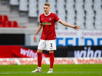 Philipp Lienhart trifft mit dem SC Freiburg im Finale des DFB-Pokals auf RB Leipzig. Philipp Lienhart trifft mit dem SC Freiburg im Finale des DFB-Pokals auf RB Leipzig.
