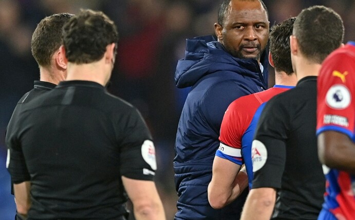 Palace-Trainer Vieira tritt nach Everton-Fan