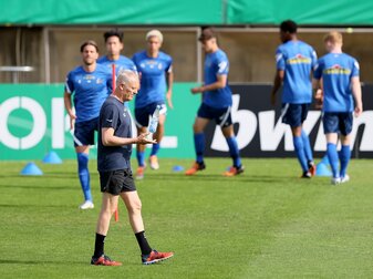 Von wegen Sommerpause: Für den SC Freiburg geht es um einiges. Foto: Martin Rose/Getty Images Von wegen Sommerpause: Für den SC Freiburg geht es um einiges. Foto: Martin Rose/Getty Images