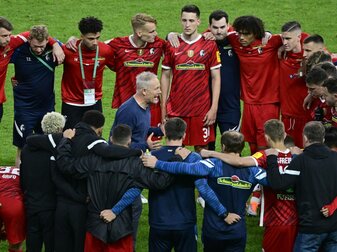 Streich: "Da verzichte ich gerne auf einen Pokalsieg" Streich: "Da verzichte ich gerne auf einen Pokalsieg"