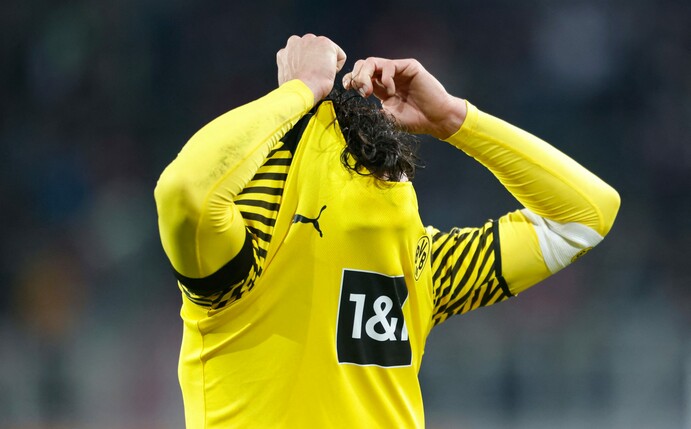 Borussia Dortmund hat im Werben um das neuste Sturmtalent aus Frankreich ordentlich Konkurrenz. Foto: MICHAELA REHLE/AFP via Getty Images.