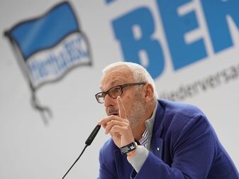 Soll als Hertha-Präsident zurückgetreten sein: Werner Gegenbauer. Soll als Hertha-Präsident zurückgetreten sein: Werner Gegenbauer.