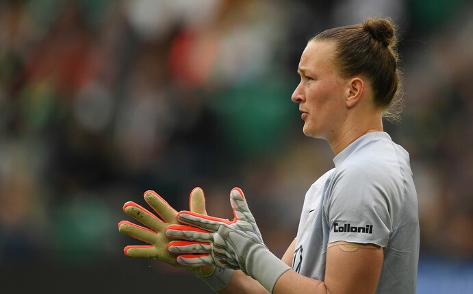 Will bei der EM als Nummer eins im Tor stehen: Almuth Schult.