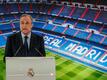 Florentino Pérez, Präsident des Real Madrid, will weiterhin eine Super League.