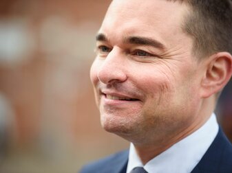 Will am Sonntag zu den Mitgliedern von Hertha BSC sprechen: Investor Lars Windhorst. Will am Sonntag zu den Mitgliedern von Hertha BSC sprechen: Investor Lars Windhorst.