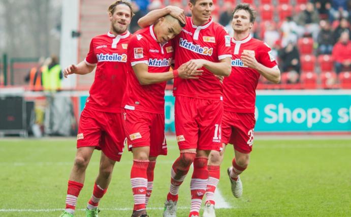 Union Berlin schlägt den FSV Frankfurt mit 4:0 (Quelle: PIXATHLON/SID)