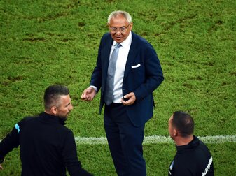 Schaffte mit Hertha BSC noch den Klassenerhalt: Trainer Felix Magath (M.). Schaffte mit Hertha BSC noch den Klassenerhalt: Trainer Felix Magath (M.).