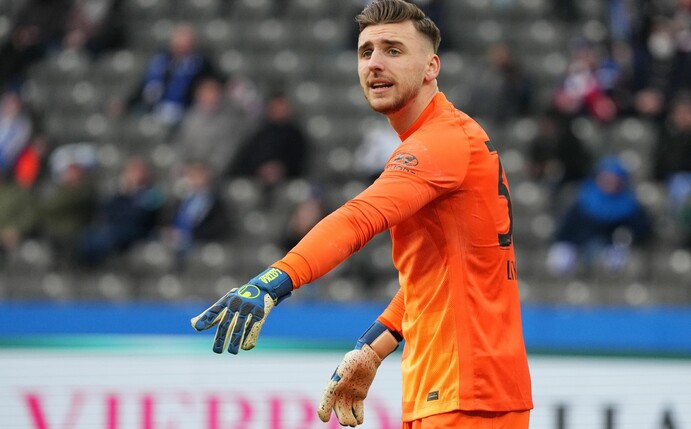 Steht vor dem Wechsel zum BVB: Hertha-Keeper Marcel Lotka.