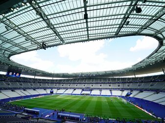 Das Endspiel in der Fußball-Königsklasse zwischen dem FC Liverpool und Real Madrid wird im Stade de France am Rande von Paris ausgetragen. Das Endspiel in der Fußball-Königsklasse zwischen dem FC Liverpool und Real Madrid wird im Stade de France am Rande von Paris ausgetragen.