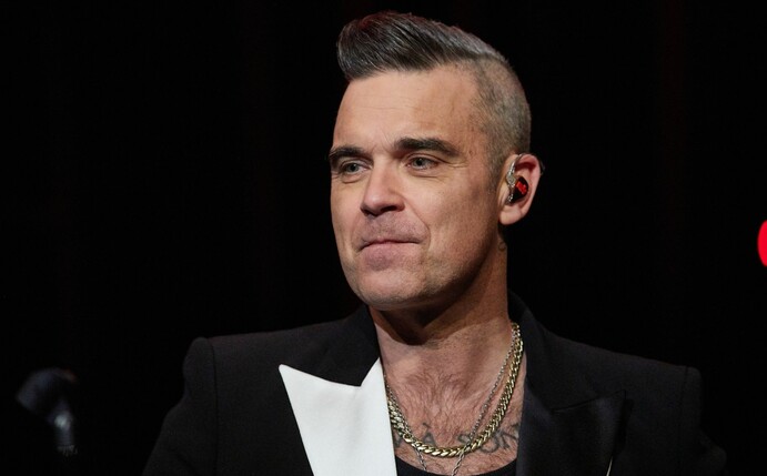 Der britische Popstar Robbie Williams.