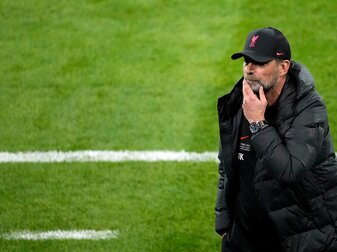 Trainer Jürgen Klopp erlitt im Finale der Champions League mit dem FC Liverpool eine bittere Niederlage. Trainer Jürgen Klopp erlitt im Finale der Champions League mit dem FC Liverpool eine bittere Niederlage.