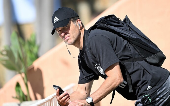 Findet viele lobende Worte für Bundestrainer Hansi Flick: Oliver Bierhoff.