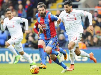 Das Team um Emre Can (r) besiegte Crystal Palace 2:1. Foto: Gerry Penny Das Team um Emre Can (r) besiegte Crystal Palace 2:1. Foto: Gerry Penny