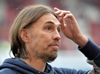 Freut sich auf die Dienstreise nach Dortmund: Der Mainzer trainer Martin Schmidt. Foto: Torsten Silz Freut sich auf die Dienstreise nach Dortmund: Der Mainzer trainer Martin Schmidt. Foto: Torsten Silz
