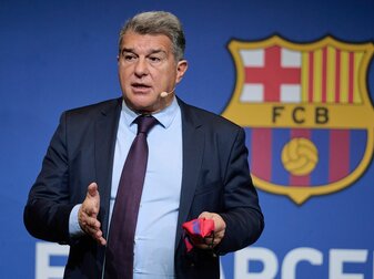 Joan Laporta, Präsident des FC Barcelona.