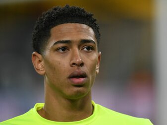 Beklagt anhaltenden Rassismus: Jude Bellingham. Beklagt anhaltenden Rassismus: Jude Bellingham.