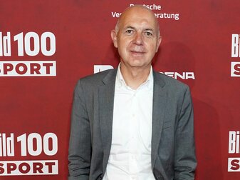 Klar gegen Playoffs in der Fußball-Bundesliga: Bernd Neuendorf , Präsident des Deutschen Fußball-Bundes (DFB). Klar gegen Playoffs in der Fußball-Bundesliga: Bernd Neuendorf , Präsident des Deutschen Fußball-Bundes (DFB).