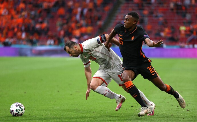 Zehnmal stand Gravenberch für die "Elftal" auf dem Platz. Foto: Dean Mouhtaropoulos Getty Images