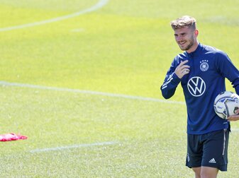 Steht vor seinem 50. Länderspiel: Timo Werner. Steht vor seinem 50. Länderspiel: Timo Werner.