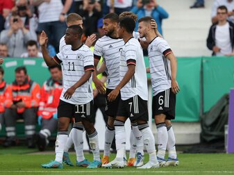 Deutschlands U21 löste gegen Ungarn das EM-Ticket. Deutschlands U21 löste gegen Ungarn das EM-Ticket.