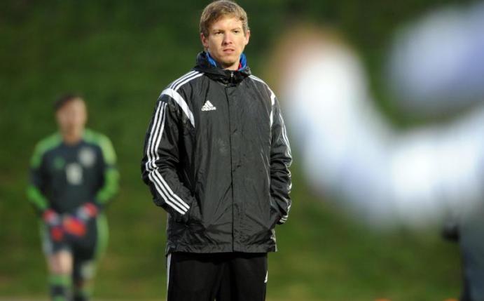 Julian Nagelsmann bei seiner praktischen Prüfung. Foto: Caroline Seidel