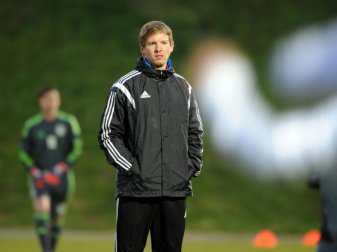 Julian Nagelsmann bei seiner praktischen Prüfung. Foto: Caroline Seidel Julian Nagelsmann bei seiner praktischen Prüfung. Foto: Caroline Seidel