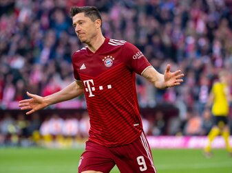 Robert Lewandowski steht noch beim FC Bayern unter Vertrag.