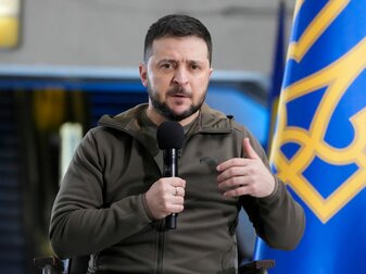 Auch der Präsident der Ukraine, Wolodymyr Selenskyj, ist für den Neustart der Fußball-Meisterschaft.