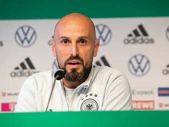 Kündigt für das Spiel gegen Polen einige Wechsel an: U21-Trainer Antonio Di Salvo. Kündigt für das Spiel gegen Polen einige Wechsel an: U21-Trainer Antonio Di Salvo.