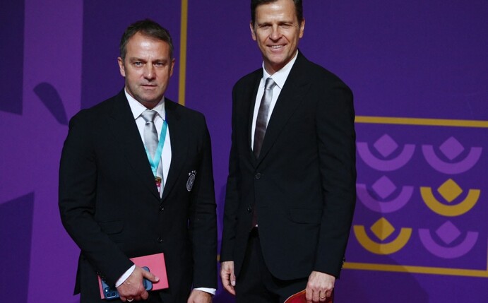 Bierhoff lobt Flick: "Top-Besetzung für den Posten"
