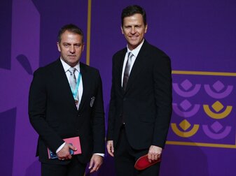 Bierhoff lobt Flick: "Top-Besetzung für den Posten" Bierhoff lobt Flick: "Top-Besetzung für den Posten"
