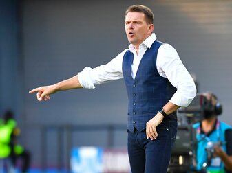 Ist nach einer enttäuschenden Heimniederlage nicht mehr Trainer der Slowakei: Stefan Tarkovic. Ist nach einer enttäuschenden Heimniederlage nicht mehr Trainer der Slowakei: Stefan Tarkovic.